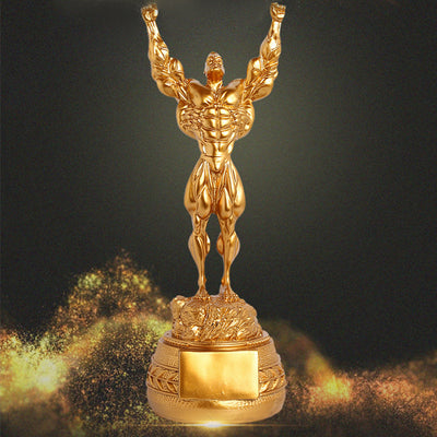 Fitness Resin Sculpture